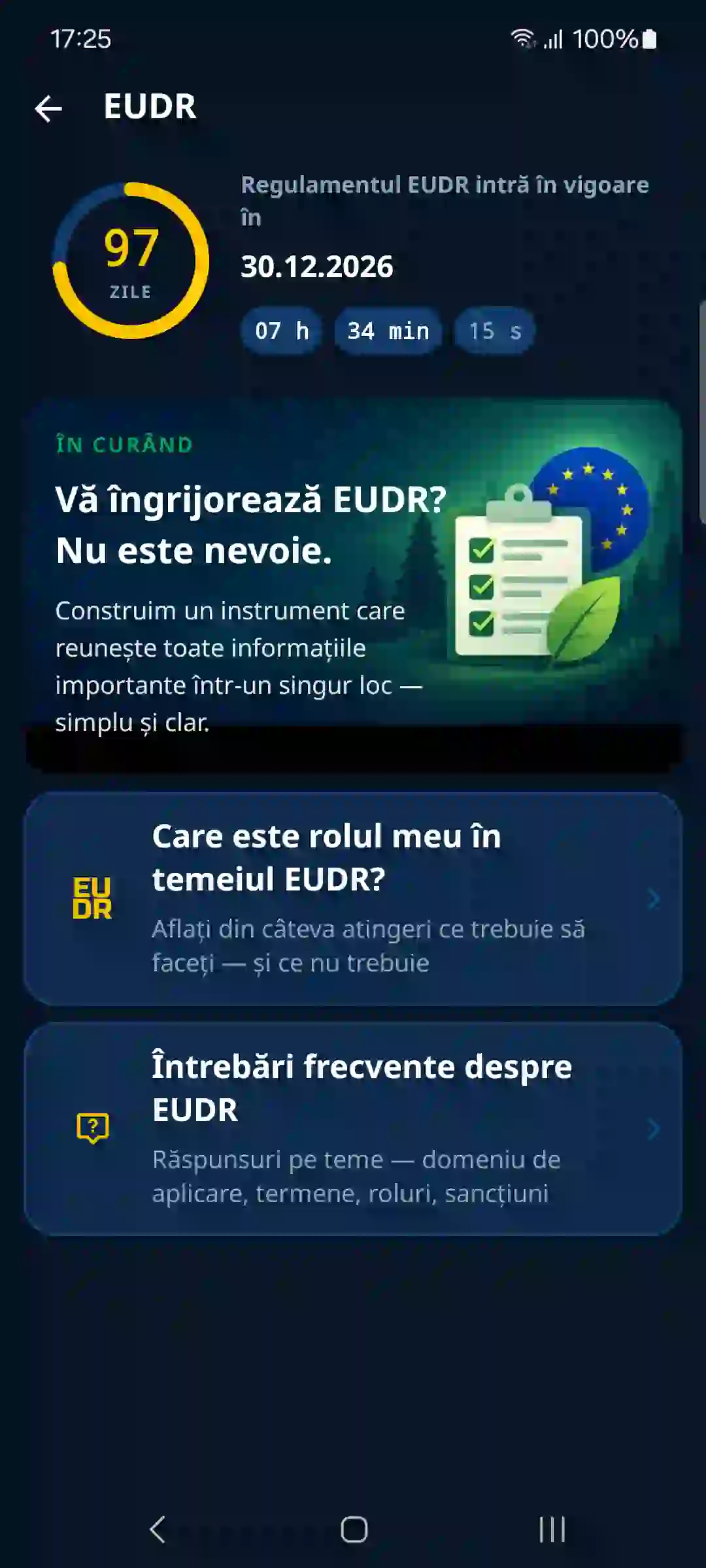 EUDR în aplicație – numărătoare inversă și ghid